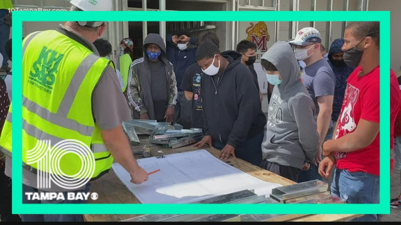 Tampa Bay area high school works to help students prepare for jobs in the skilled labor field